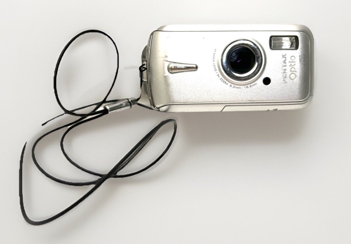 Pentax Optio W10 6.0MP Silver Waterproof Compact Digital Camera