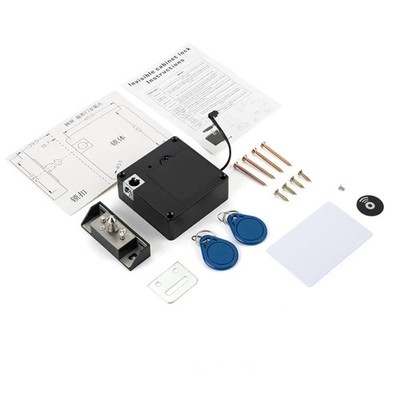 Smart Drawer Elektronisches RFID Türschloss Versteckt Zum Selbermachen Holz Schranktürschlösser 13,5