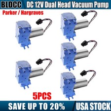 5PCS Parker / Hargraves DC 12V Diaphragm Pump Dual Head Air Pump Lab Sampling BL