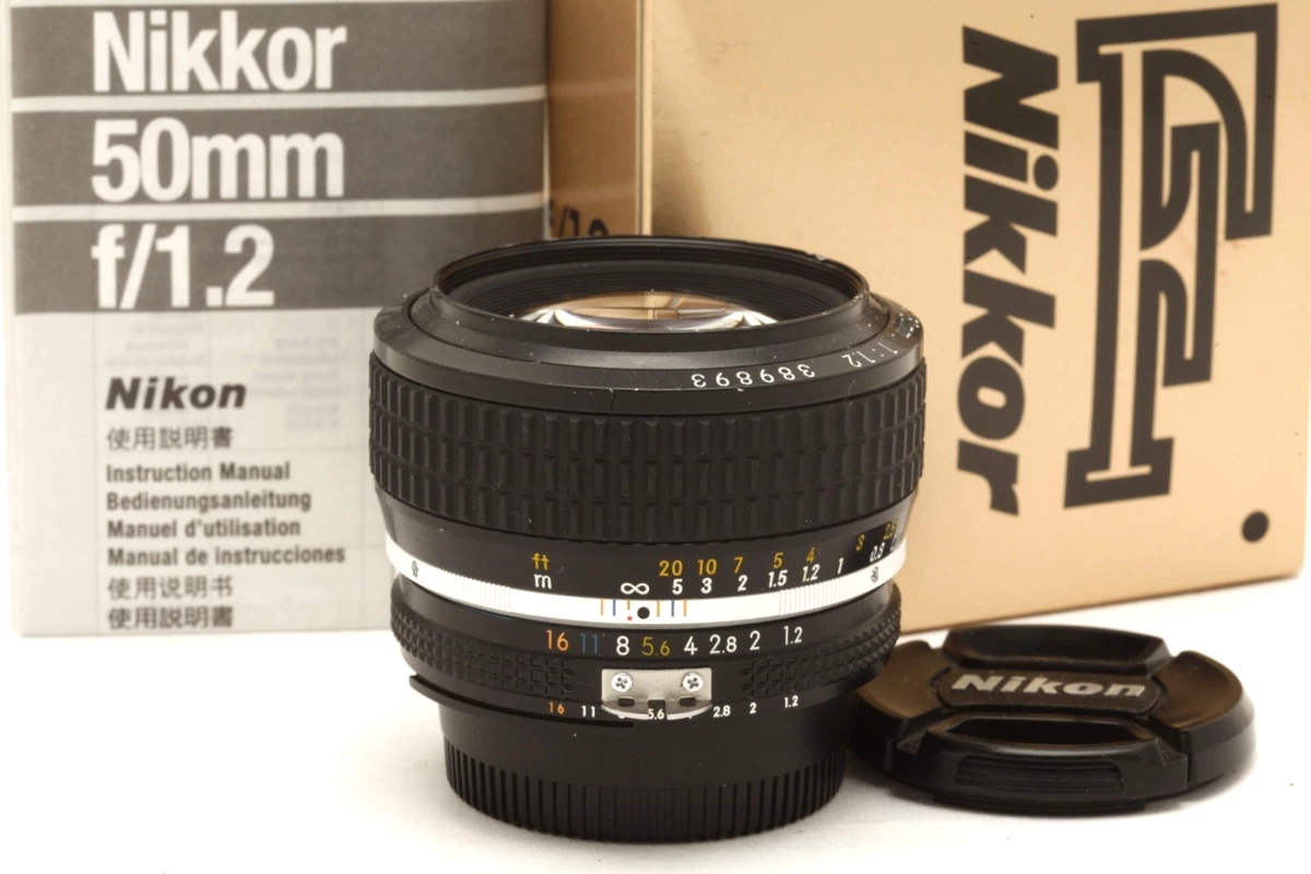 【中古】Nikon AI-S FX NIKKOR 50mm f/1.2 Fixed Zoom Manual Focus Lens for Nikon DSLR Cameras [並行輸入品] Amazon.com : Nikon AI-S FX NIKKOR 50mm f/1.2 Fixed Zoom Manual