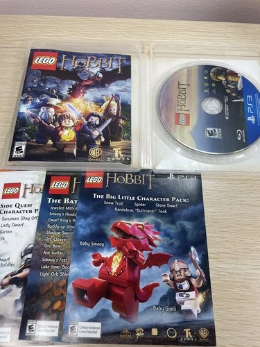 Lego The Hobbit (Sony PlayStation 3, 2014) PS3 Complete W/ Manual & Tested!