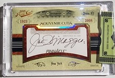 2008 Prime Cuts Joe DiMaggio SOUVENIR Cuts Auto Factory Sealed Hardcase 235/250