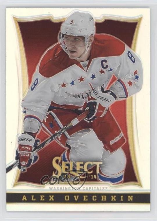 2013-14 Panini Select Silver Prizm Alex Ovechkin #46 03wt