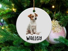 Jack Russell Terrier Ornament, Custom Dog Keepsake, Unique Dog Lover Gift, Pe...
