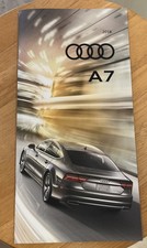2018 Audi A7 and S7 RS7  28-page Original Car Sales Brochure Catalog