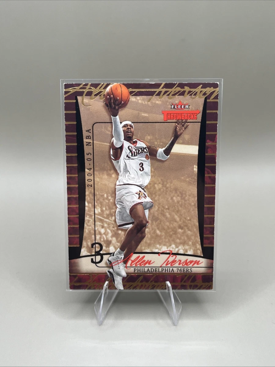 Allen Iverson Basketball Serial Numbered Sports Trading Cards