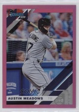 2019 Panini Donruss Holo Pink Austin Meadows #82 11pj