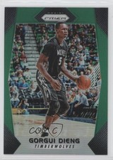 2017-18 Panini Prizm Green Prizm Gorgui Dieng #88 0c4
