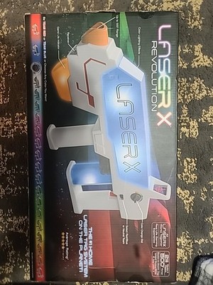 Laser X Revolution Two Player Long Range Laser Tag Gaming Blaster Set 500' Feet