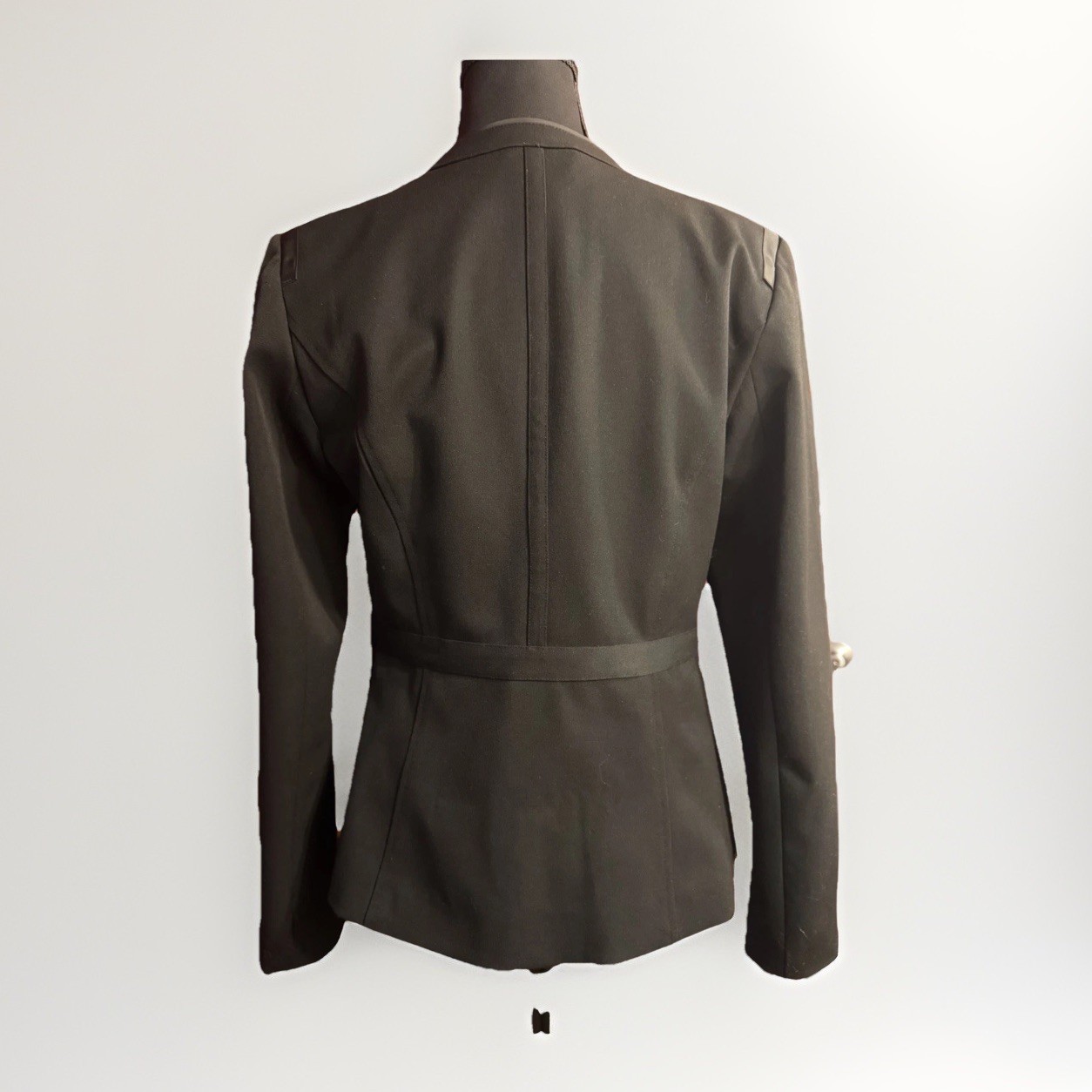 Cache Black Tailored Stretch Blazer – Hook & Eye … - image 2