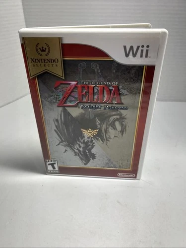 Zelda Twilight Princess Nintendo Selects CIB W/ Manual - Wii