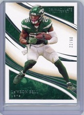 2020 Panini Immaculate Collection - Le'Veon Bell #61 /60 New York Jets Card