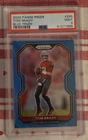 2020 Panini Prizm Blue Prizm Tom Brady PSA 9