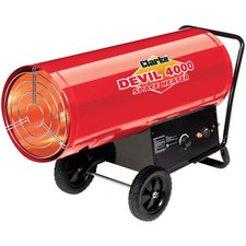 CLARKE DEVIL 4000 PROPANE GAS FIRED SPACE HEATER Workshop Factory Garage Free PP