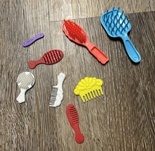 8 vtg Doll Brush Brushes Baby Doll Brush Lot barbie my little pony  more