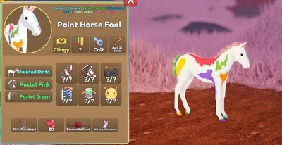 Easter 2022 Painted Pinto Paint Horse Forever Foal