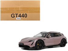 2022 Porsche Taycan Turbo S Cross Turismo Pink Metallic 1:18 GT Spirit