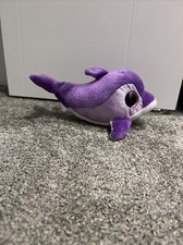 Ty Beanie Boo- ‘FLIPS’ The Purple Dolphin ( 2014) NEW with Tags