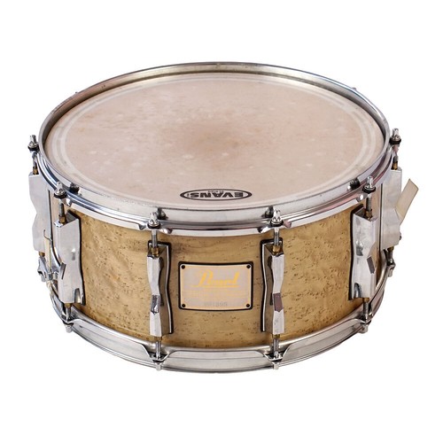 Pearl Zenithal Resonator Birds Eye Maple Snare Drum 14"x6.5" Made in Japan