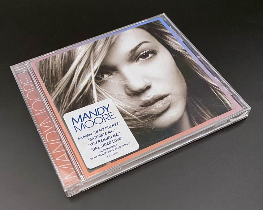Mandy Moore SIGNED CD In My Pocket Saturate Me You Remind Me PSA