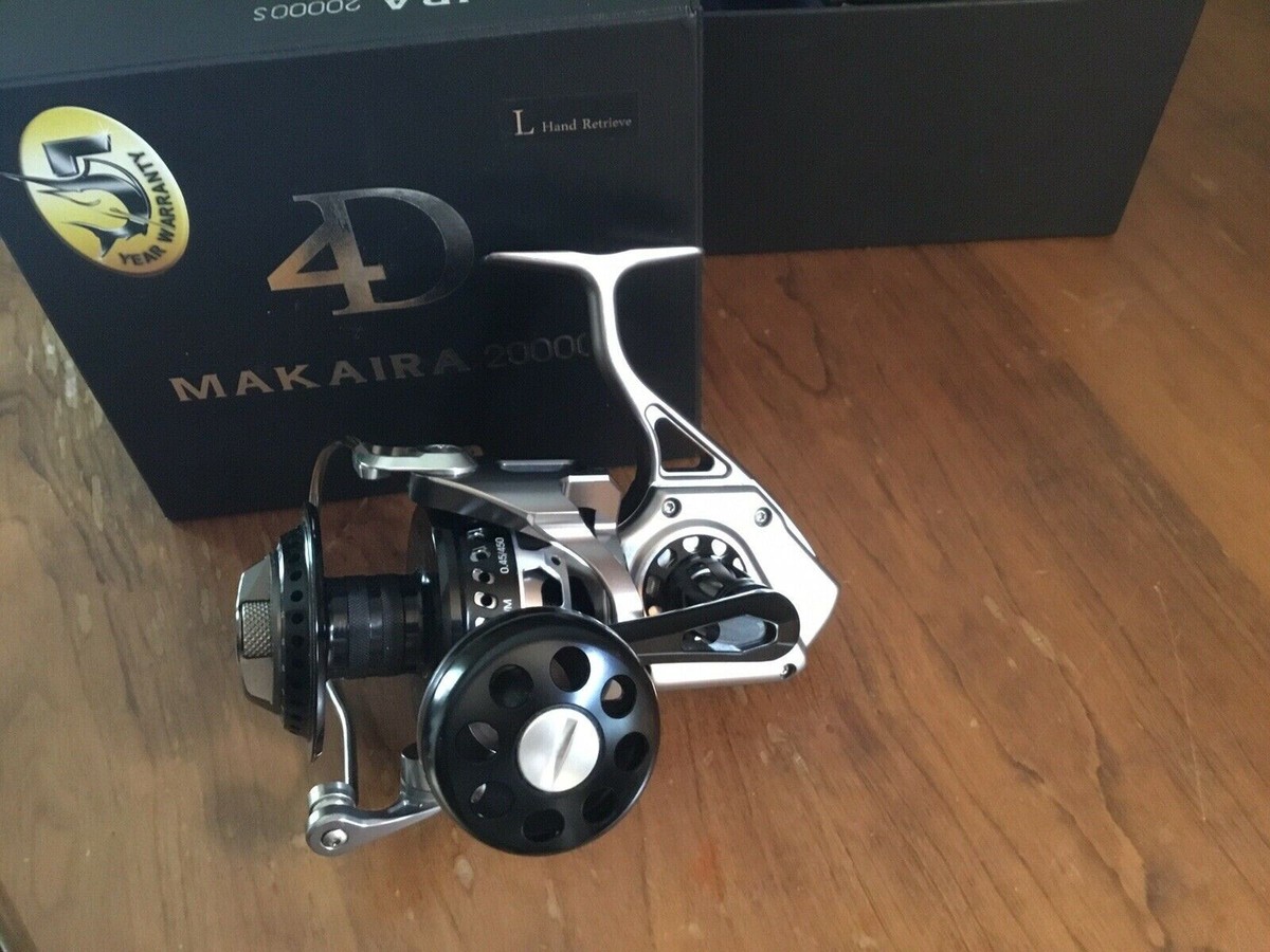 Okuma Makaira High Speed Saltwater Spinning Reel, Left Hand