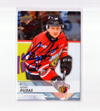 AIDAN DUDAS autographed SIGNED '18/19 Upper Deck CHL card LA LOS ANGELES KINGS