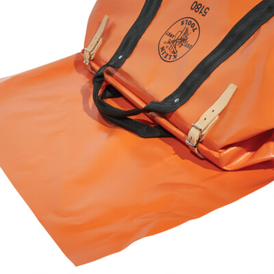Vinyl Equipment Bag Orange Large Klein Tools 5181ORA for sale