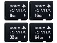 SONY GENUINE PS Vita Memory Card Playstation 64GB/32GB/16GB/8GB/4GB USED JAPAN
