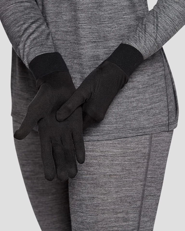 Terramar Thermasilk Подкладка для Перчаток для Взрослых Средняя, Черная - Изображение 3 из 4