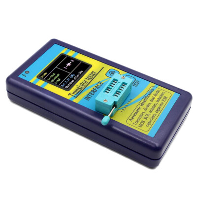 Digital Transistor Tester Diode Resistor Inductor Capacitor ESR MOS SCR Meter US