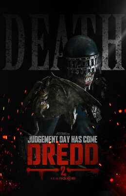AA1139 Dredd Film By Pete Travis 2012 Villain Movie Poster 11x17