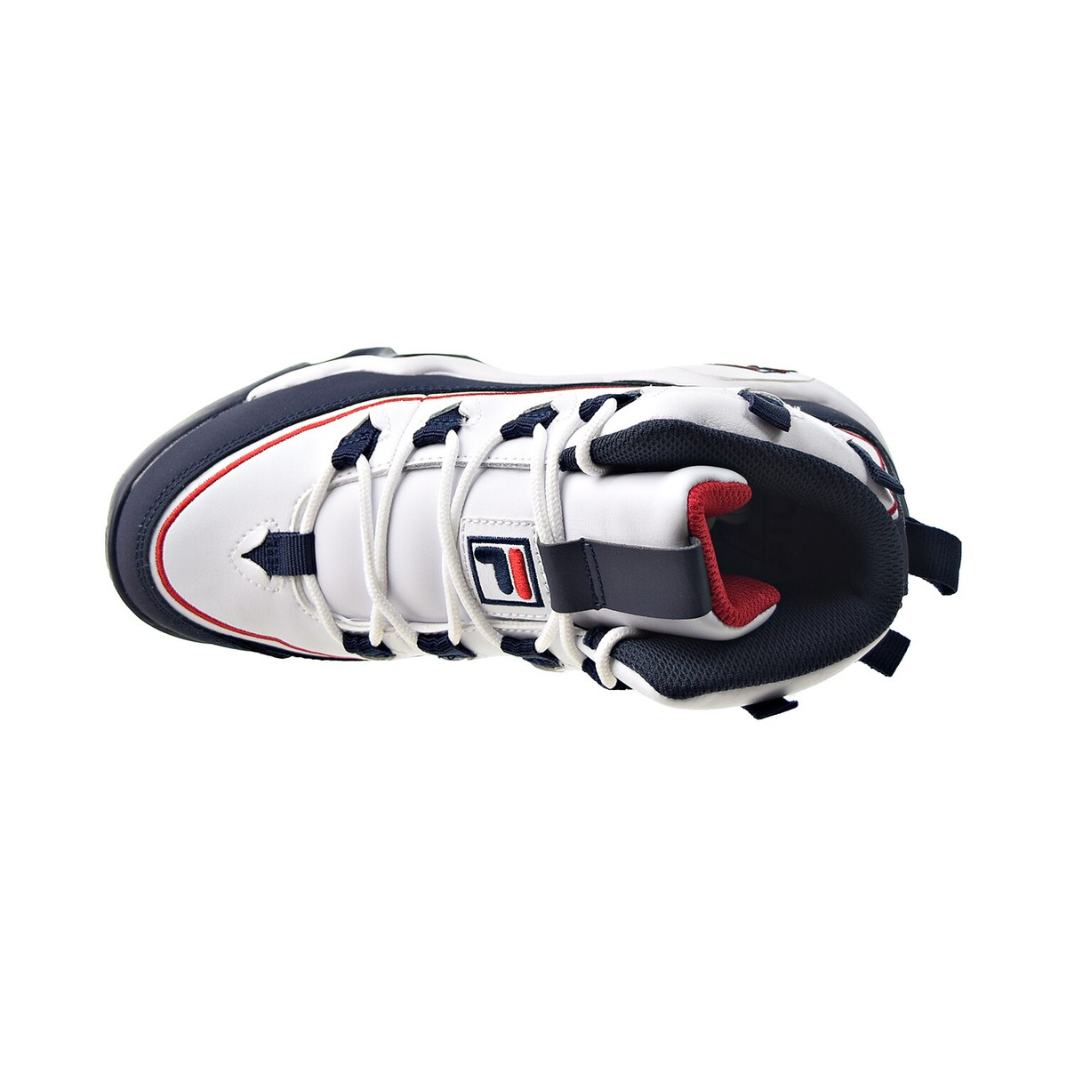 Fila Grant Hill Offset Big Kids' Shoes White-Navy-Red 3BM01176-125