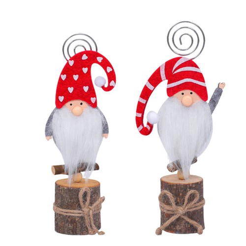 Weihnachten Tisch Anzahl Halter Schreibtisch Memo Clip Halter - Bild 6 von 11