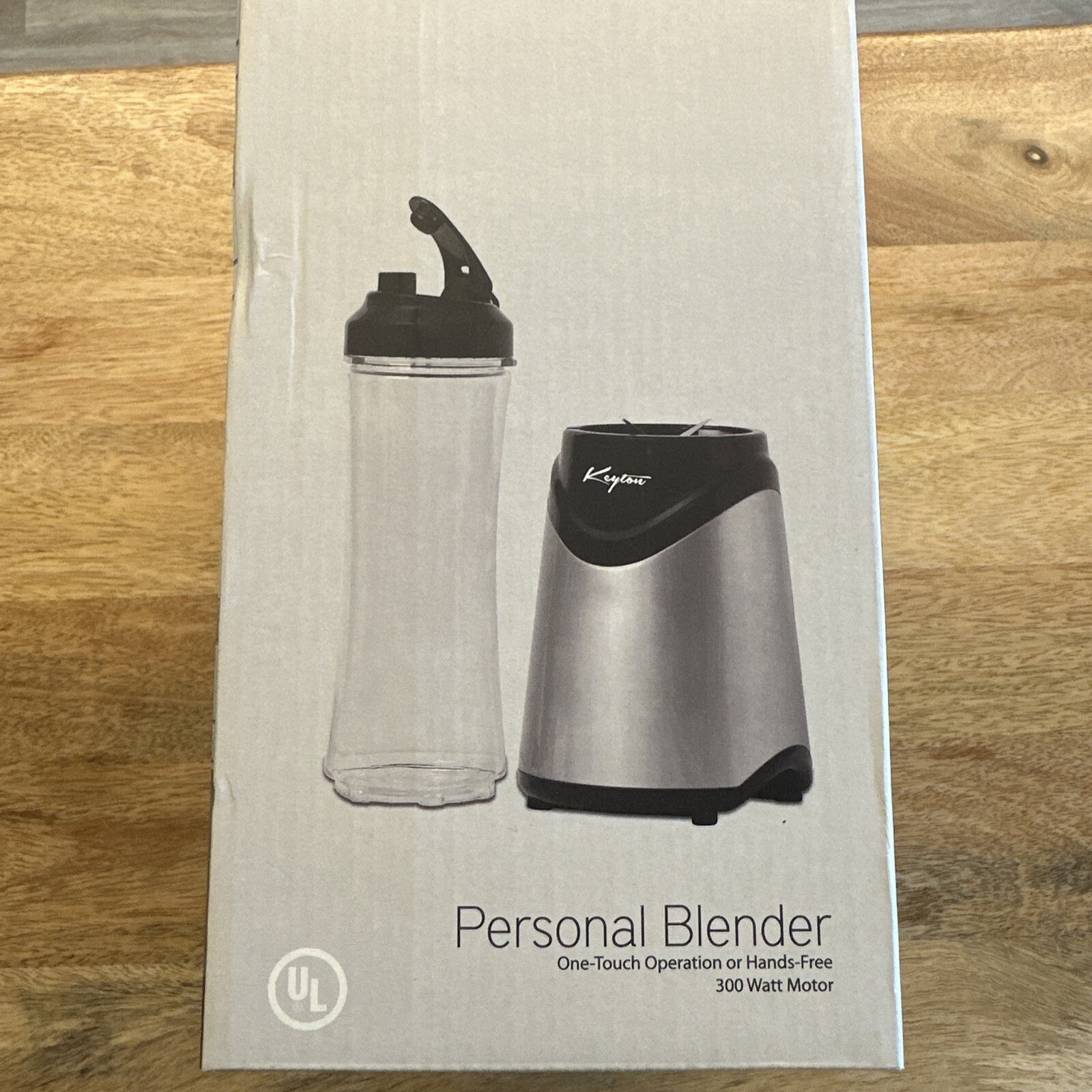 Keyton Personal Blender w/ Protein Bottle style 21oz Portable Sports Gym 300 W