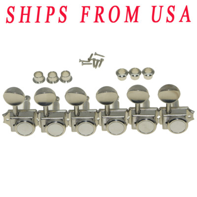 Teste Chitarra Vintage Gibson Teste Per Chitarra Vintage Stile Gibson – Set Di 3 Sintonizzatori Con Meccanismo Fluido, Colori Classici Teste Vintage Stile Gibson 3 Per Lato - Foto 7