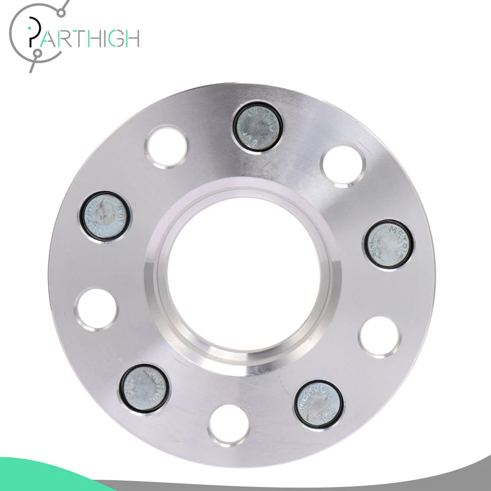 Espaciadores de rueda centrados en el cubo (2) 1" de grosor 12x1,5 para BMW E36 E90 E91 325i 328i 5x120 Foto 2 de 4