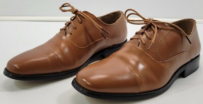 Mivano Italia Men\'s Brown Leather Dress Shoes Shop main image 4