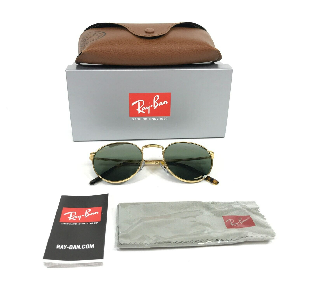 Ray-Ban Sunglasses RB3637 NEW ROUND 9196/G4 Legend Gold w