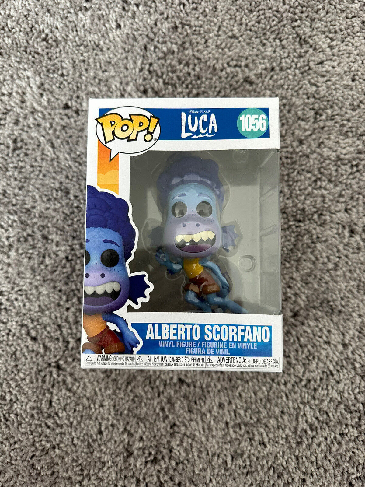 Funko Pop! Disney Filme Luca Alberto Scorfano 1056 Original - Moça do Pop -  Funko Pop é aqui!