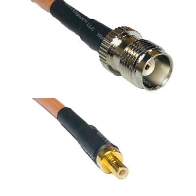 RG400 TNC FEMALE to SMB MALE RF Cable FAST-SHIP LOT