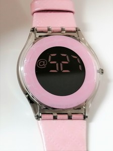 SWATCH SKIN Beat 2005 - SIM101 - PINK Glace - New | eBay