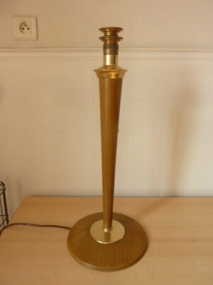 Grande Lampe De Bureau Ancienne Mazda Lita Art Déco - Pour Pièces Ou Restauration
