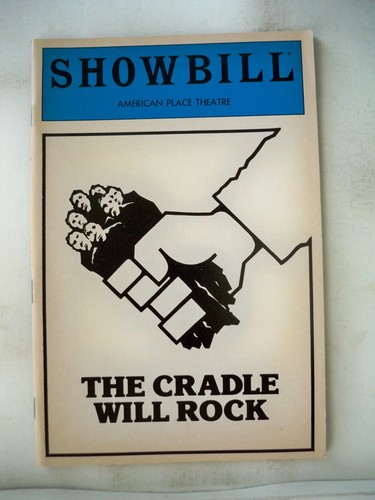 THE CRADLE WILL ROCK Playbill PATTI LuPONE / JOHN HOUSEMAN NYC 1983 - 第 1/2 張圖片