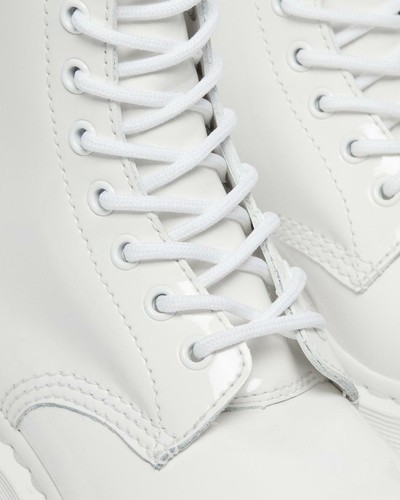 Dr. Martens Women's 1460 Mono White Patent Lamper 8-Eye Retail $180!!! - Picture 3 of 9