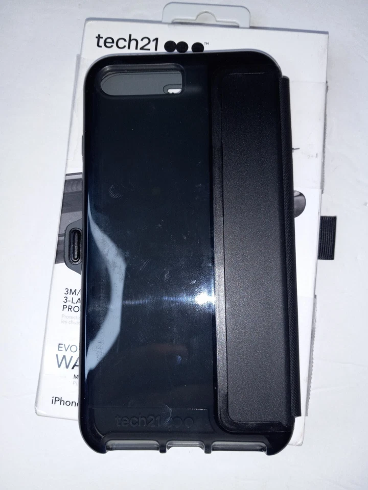 Tech21 Evo Wallet Phone Case w/ Detachable Card Storage for iPhone 7 Plus - Image 3 of 4