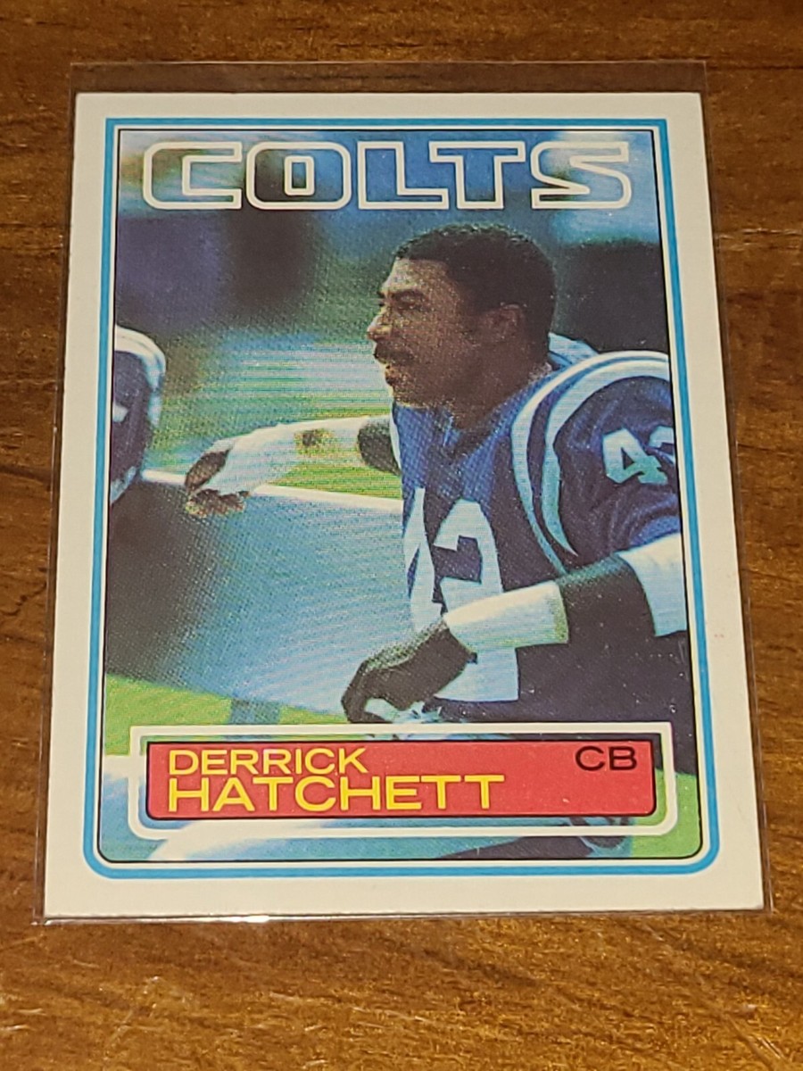 COLTS DERRICK HATCHETT 1983 TOPPS #213 | eBay