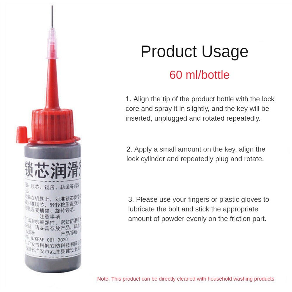 Graphite powder lock lubricant. UK stock. Free Royal Mail UK eBay