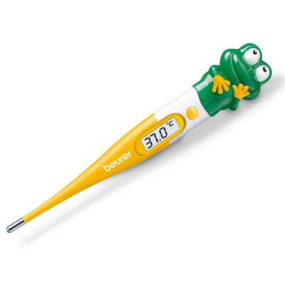 Beurer BY11 Frosch Kinder Digital Sofort Thermometer Flexible Spitze Fieberalarm