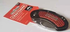 Craftsman Folding Lock Back Utility Knife Red Handle CMHT10452