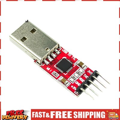 CP2102 CH9102 USB 2.0 zu UART TTL MICRO USB 5PIN Seriell Konverter (CP2102 Rot) 